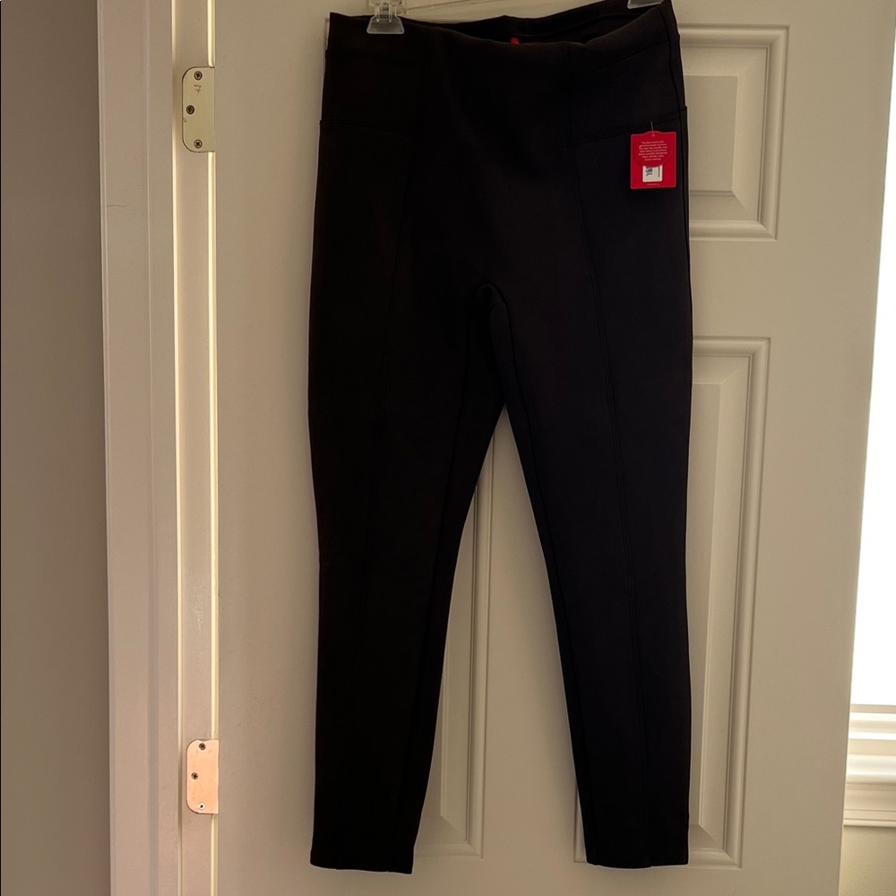 SPANX Dark Brown Leggings